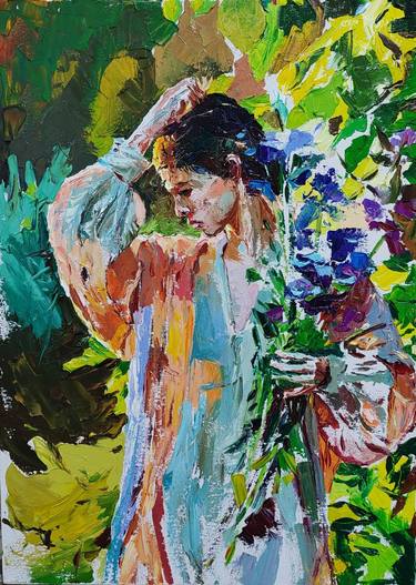 Original Impressionism Portrait Paintings by Narinart Armgallery