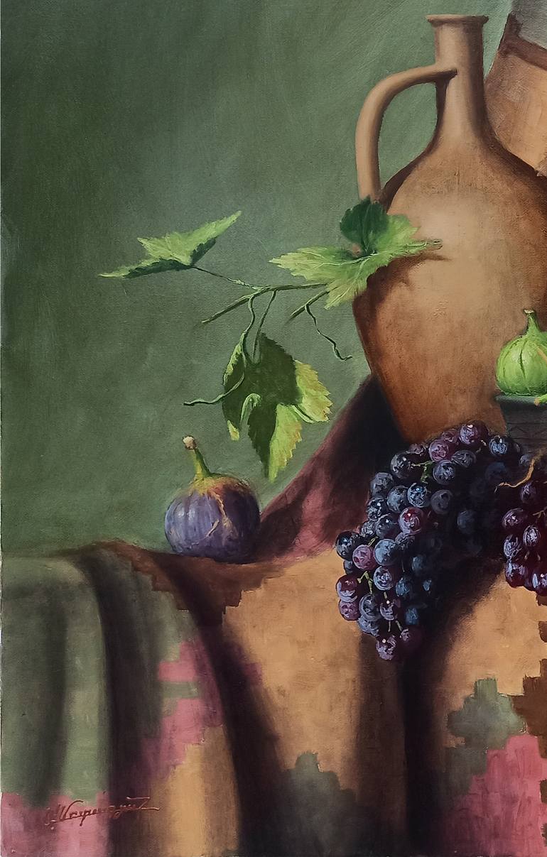 Original Realism Still Life Painting by Narinart Armgallery