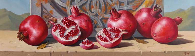 Original Realism Still Life Painting by Narinart Armgallery