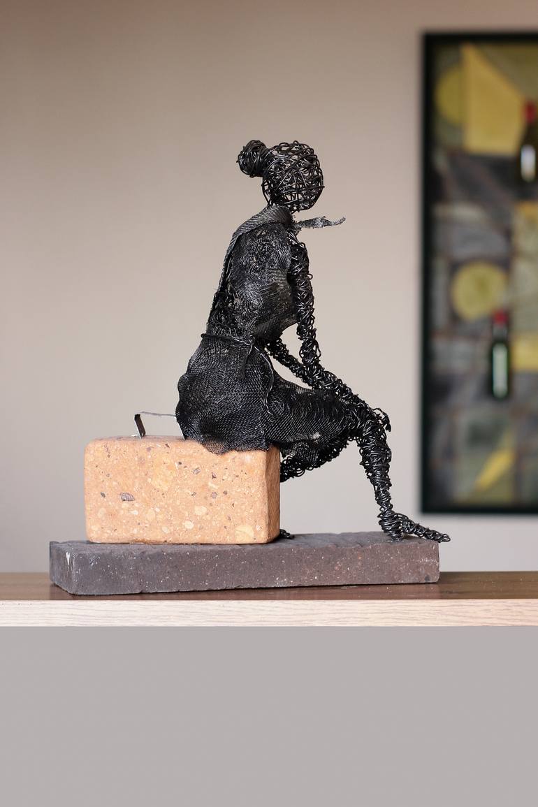 Original Expressionism People Sculpture by Narinart Armgallery
