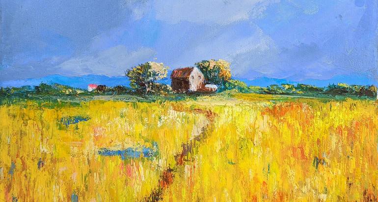 Original Impressionism Landscape Painting by Narinart Armgallery