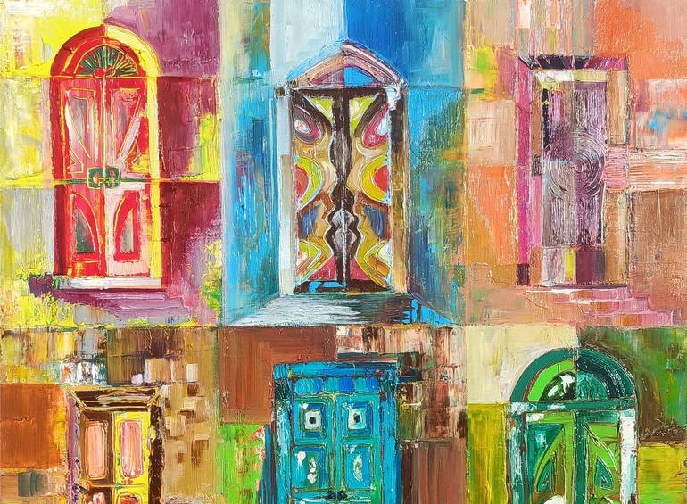 Original Architecture Painting by Narinart Armgallery