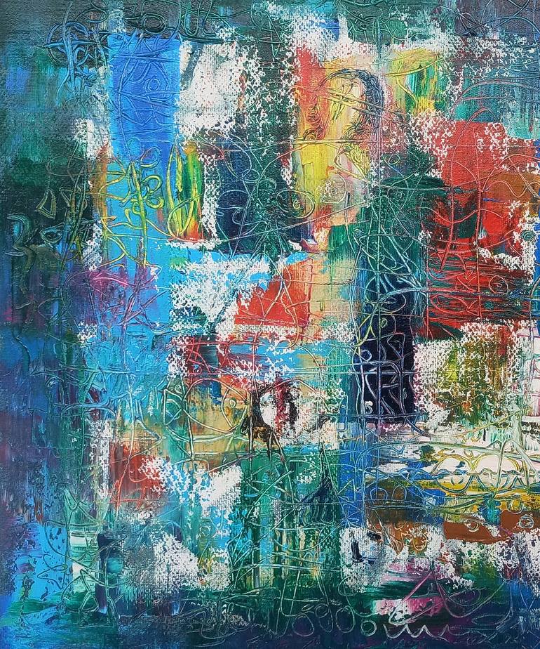 Original Abstract Painting by Narinart Armgallery