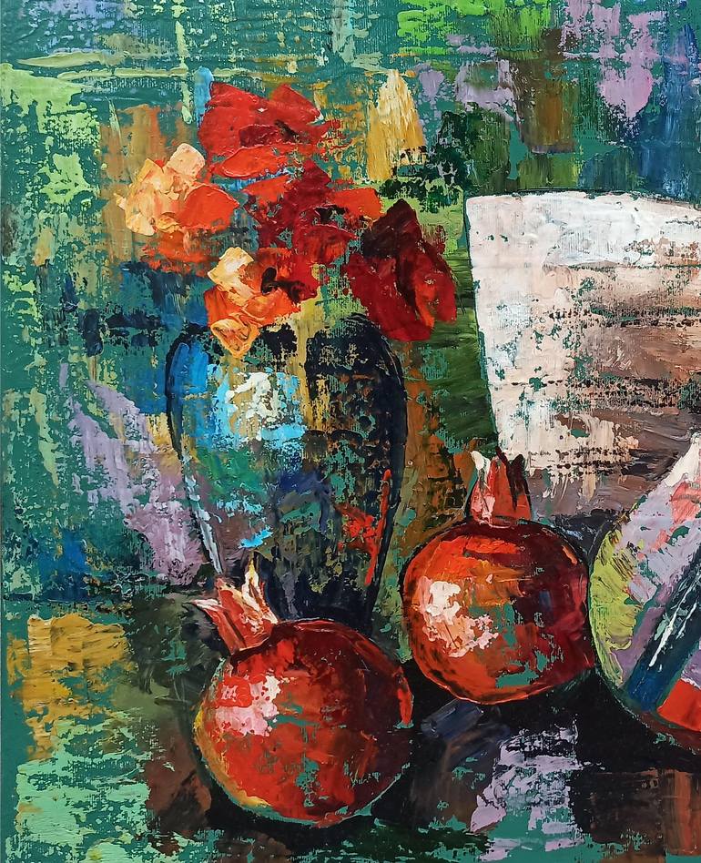 Original Still Life Painting by Narinart Armgallery