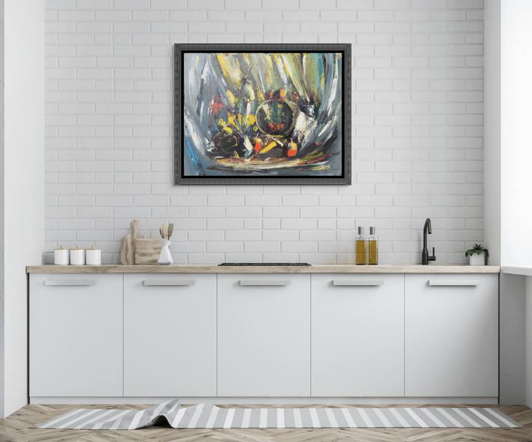 Original Abstract Still Life Painting by Narinart Armgallery
