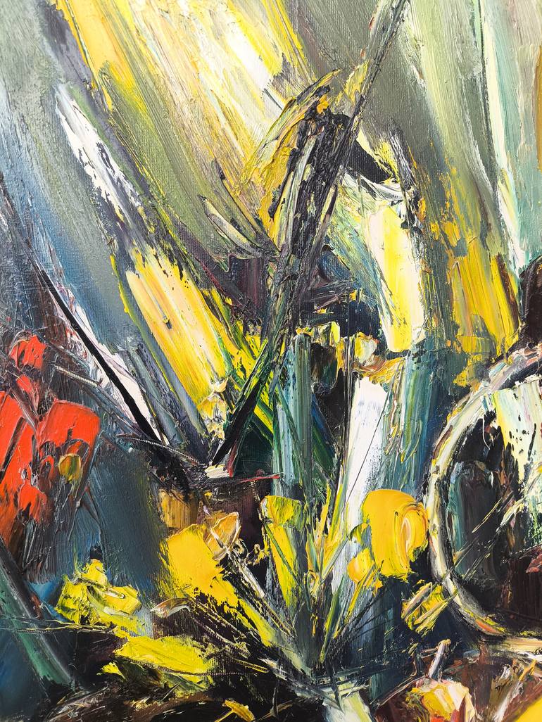 Original Abstract Still Life Painting by Narinart Armgallery