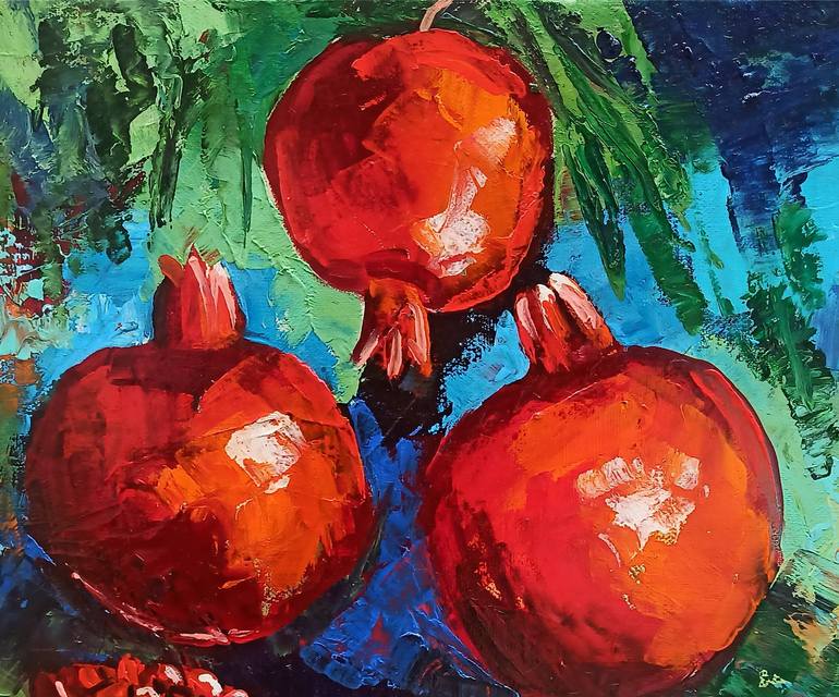 Original Impressionism Still Life Painting by Narinart Armgallery