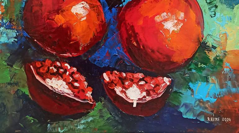 Original Still Life Painting by Narinart Armgallery