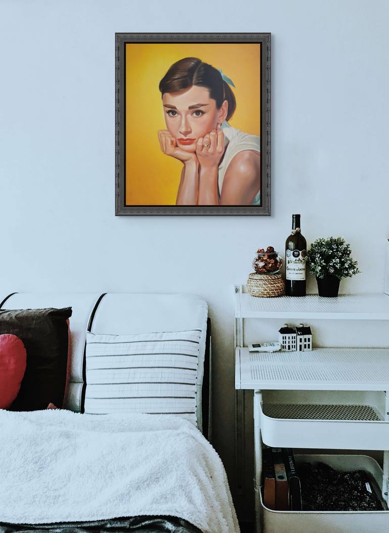 Original Photorealism People Painting by Narinart Armgallery