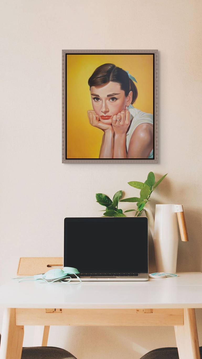 Original Photorealism People Painting by Narinart Armgallery