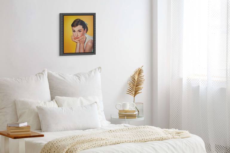 Original Photorealism People Painting by Narinart Armgallery