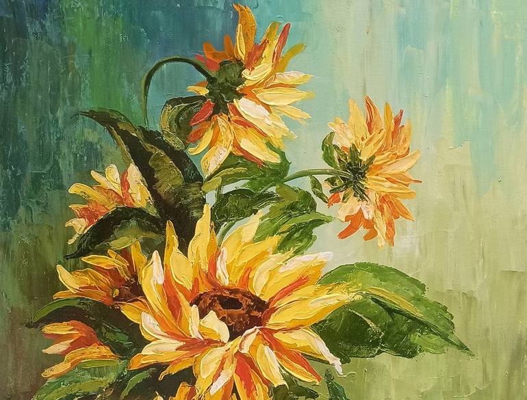 Original Floral Painting by Narinart Armgallery