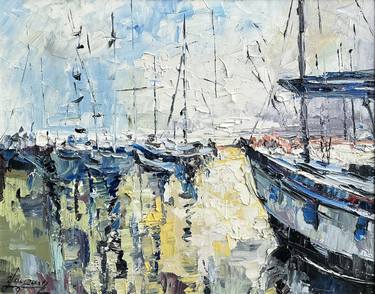 Original Impressionism Seascape Paintings by Narinart Armgallery