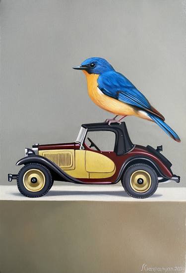 Ara Gasparyan/ BIRD AND 1931 AMERICAN AUSTIN ROADSTER thumb