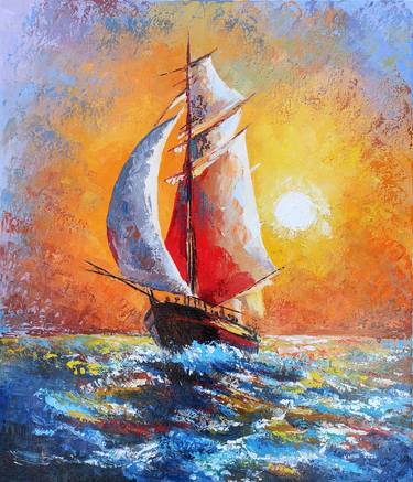 Original Seascape Paintings by Narinart Armgallery