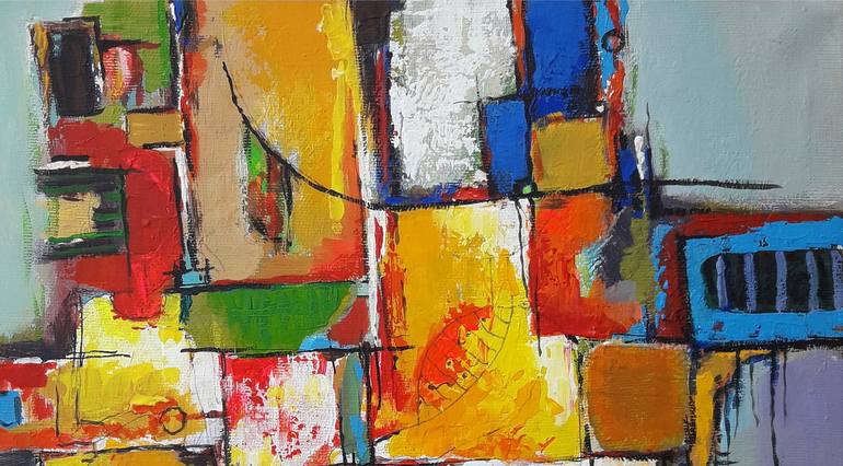 Original Abstract Painting by Narinart Armgallery