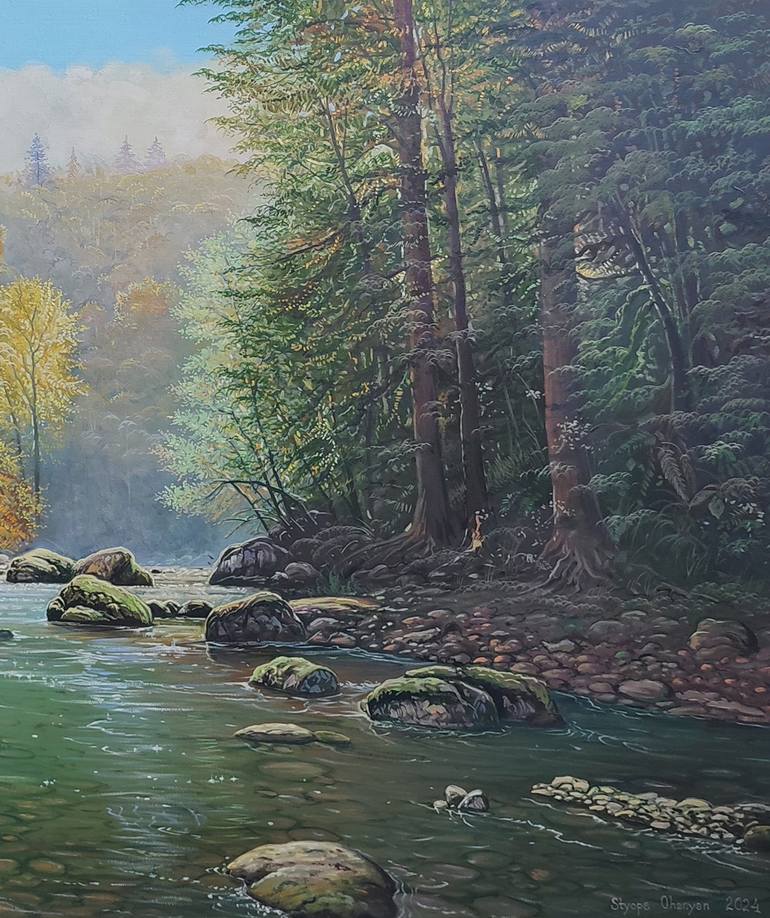 Original Realism Landscape Painting by Narinart Armgallery