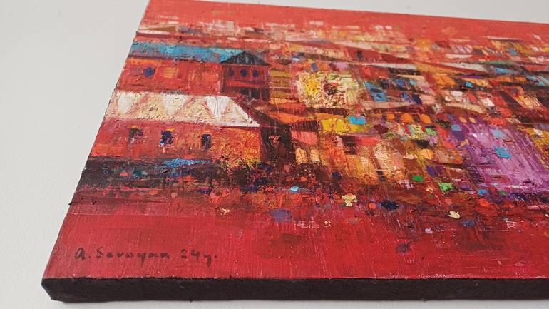 Original Impressionism Cities Painting by Narinart Armgallery