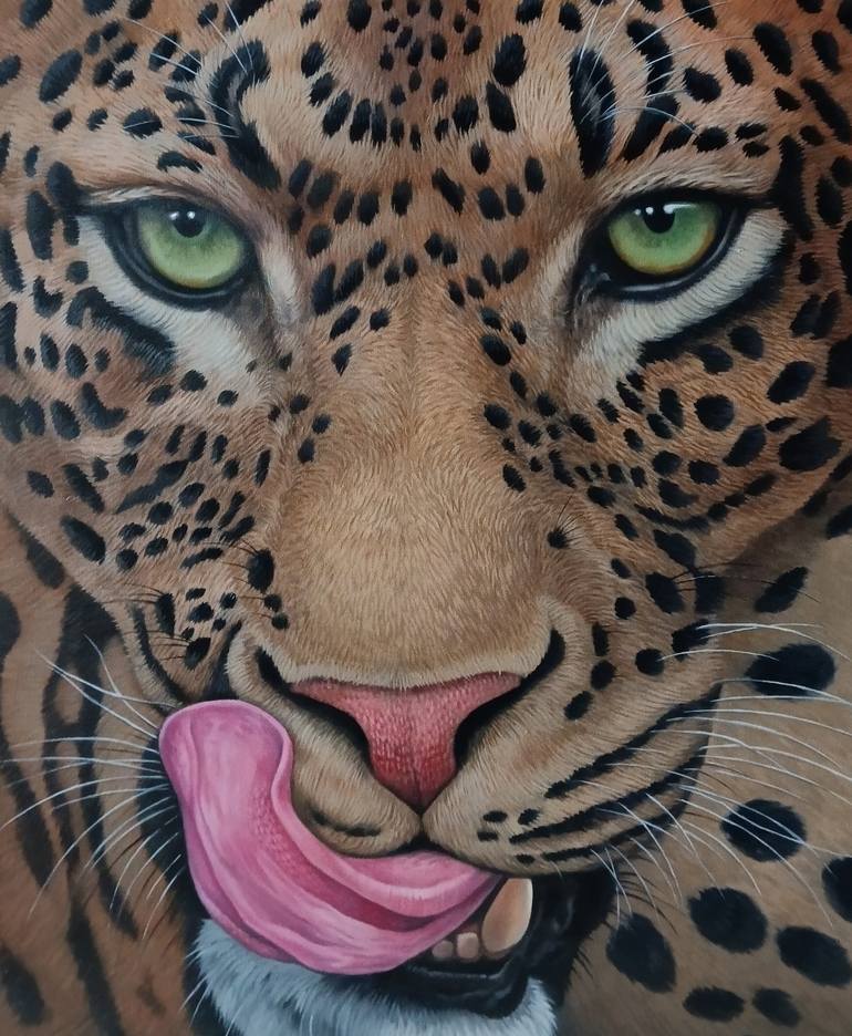 Original Photorealism Animal Painting by Narinart Armgallery