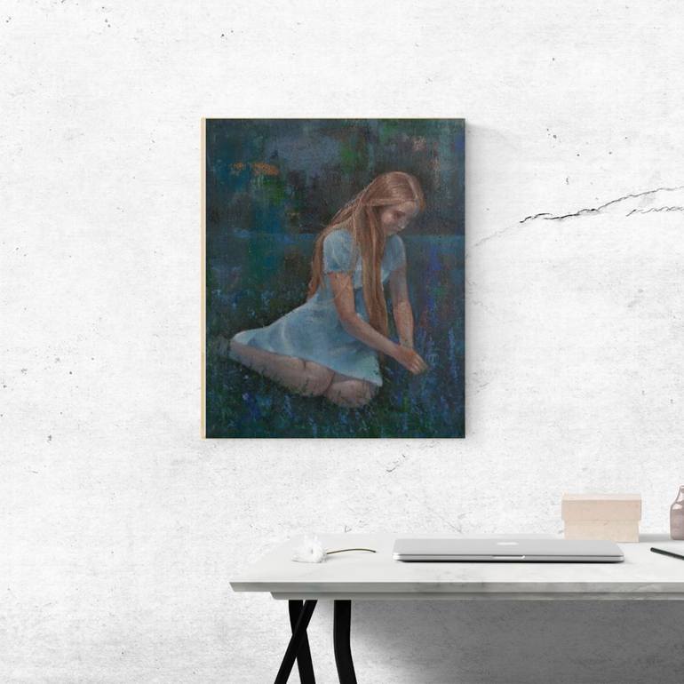 Original Impressionism Garden Painting by Narinart Armgallery