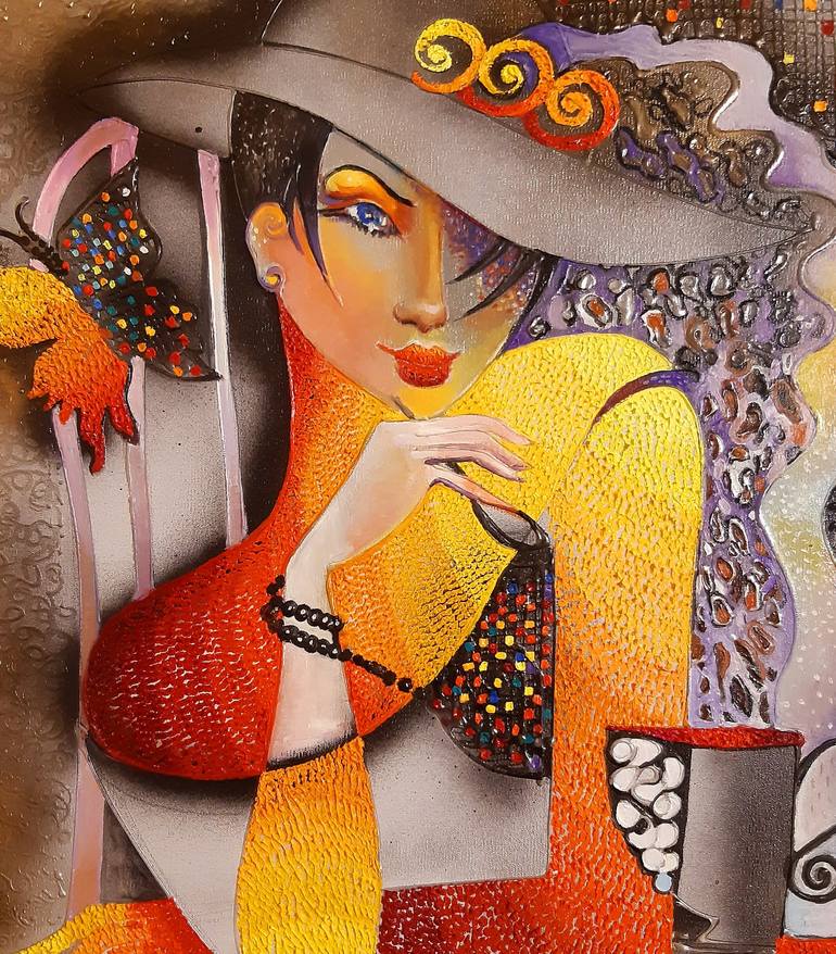 Original Modern Women Painting by Narinart Armgallery