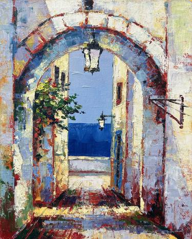 Original Impressionism Architecture Paintings by Narinart Armgallery