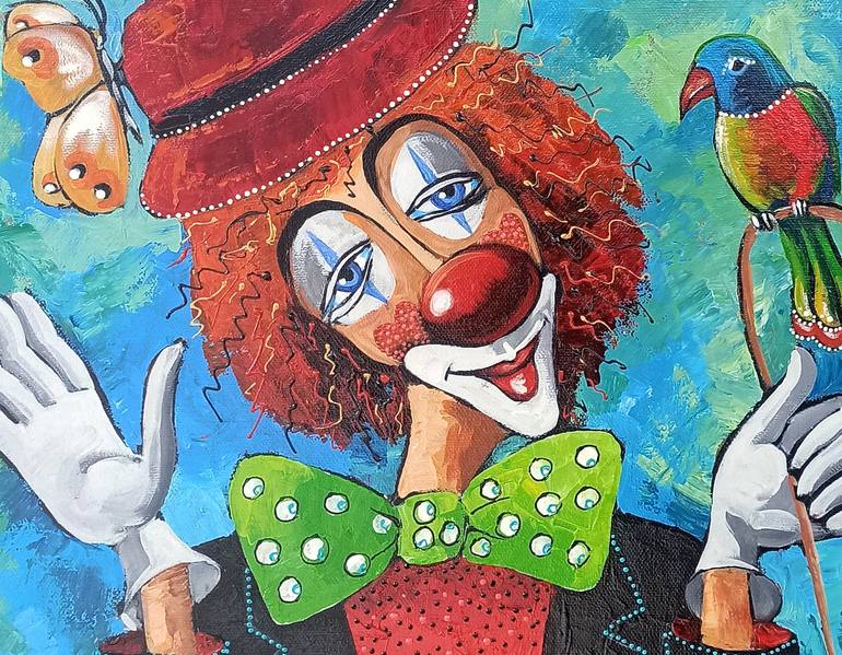 Original Impressionism People Painting by Narinart Armgallery