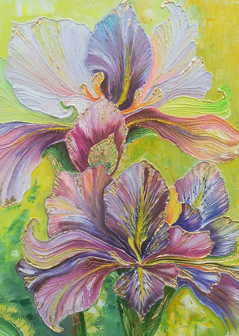 Original Impressionism Floral Painting by Narinart Armgallery