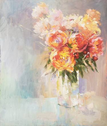 Original Impressionism Floral Paintings by Narinart Armgallery