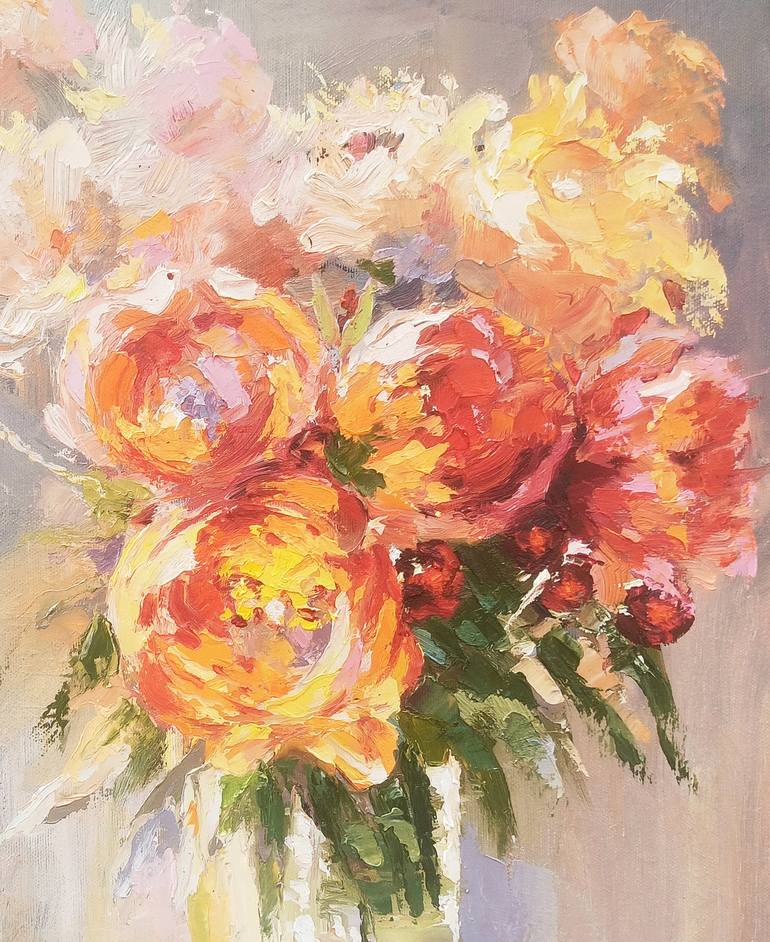 Original Floral Painting by Narinart Armgallery