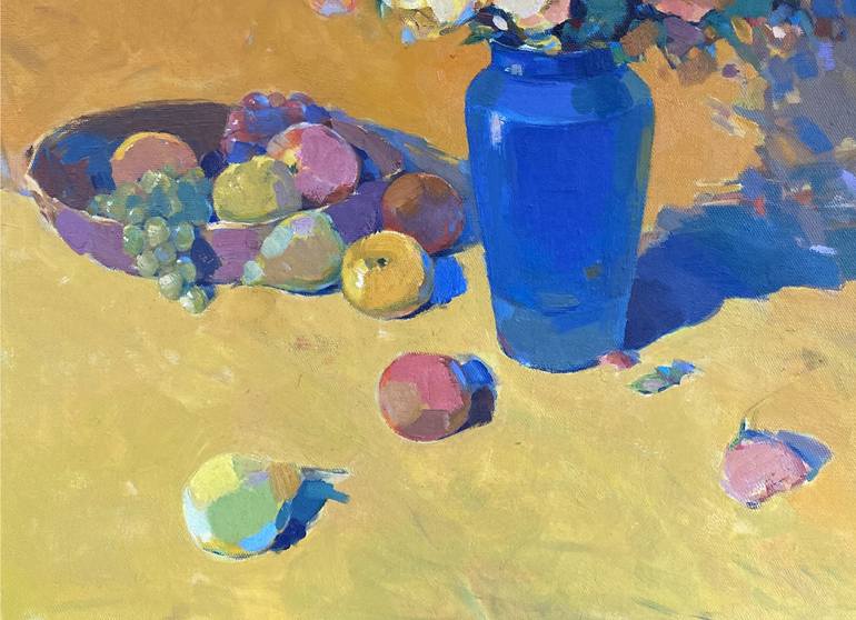 Original Impressionism Still Life Painting by Narinart Armgallery