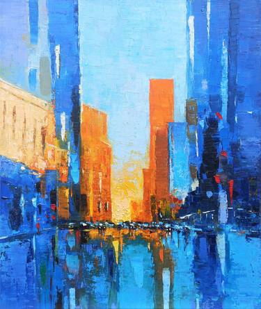 Original Impressionism Cities Paintings by Narinart Armgallery