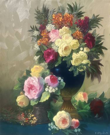 Original Floral Paintings by Narinart Armgallery