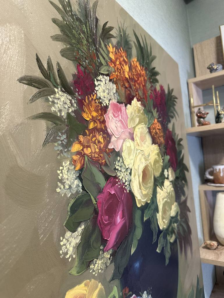 Original Floral Painting by Narinart Armgallery