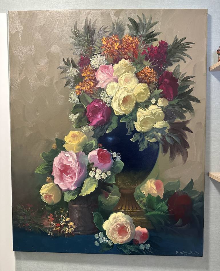 Original Floral Painting by Narinart Armgallery