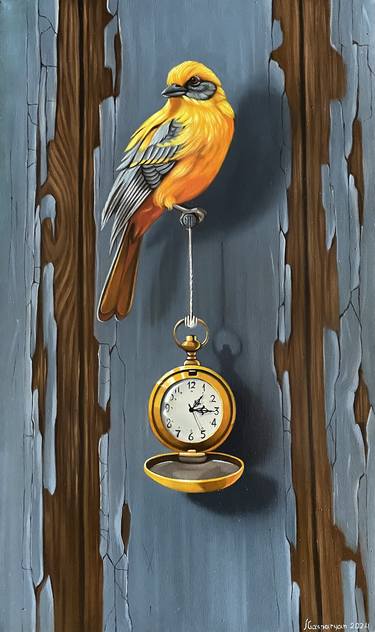 Ara Gasparyan/Eternal Moments: Bird and Timepiece thumb