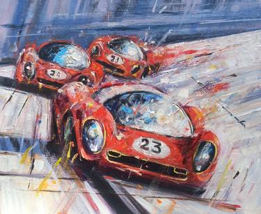 Original Impressionism Car Paintings by Narinart Armgallery