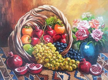 Original Still Life Paintings by Narinart Armgallery