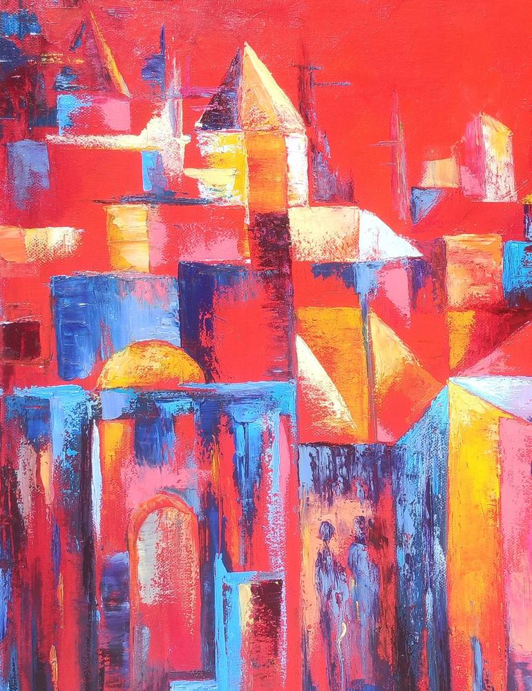 Original Cities Painting by Narinart Armgallery