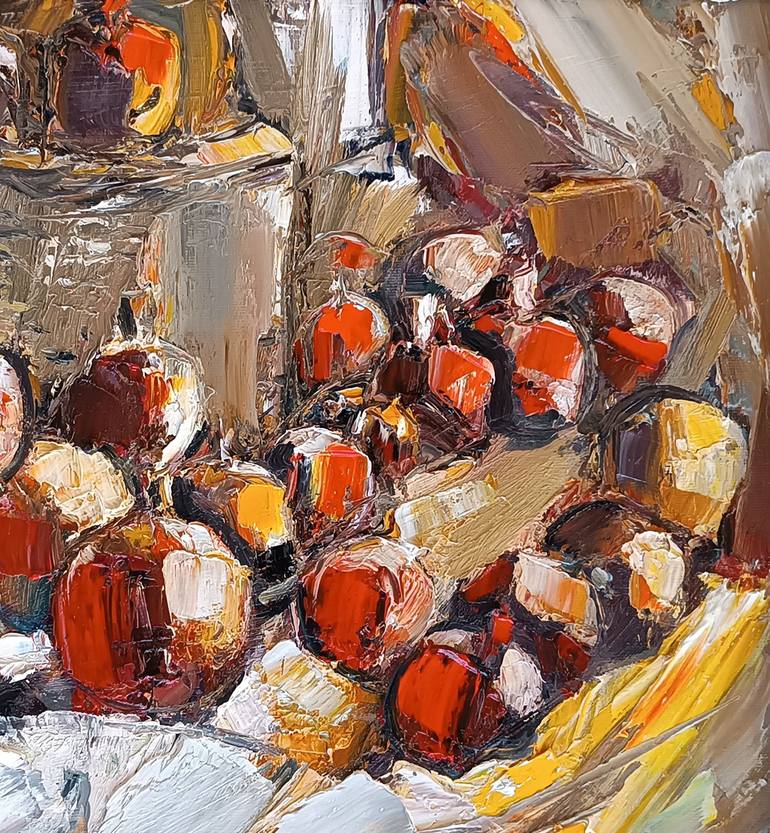 Original Impressionism Still Life Painting by Narinart Armgallery