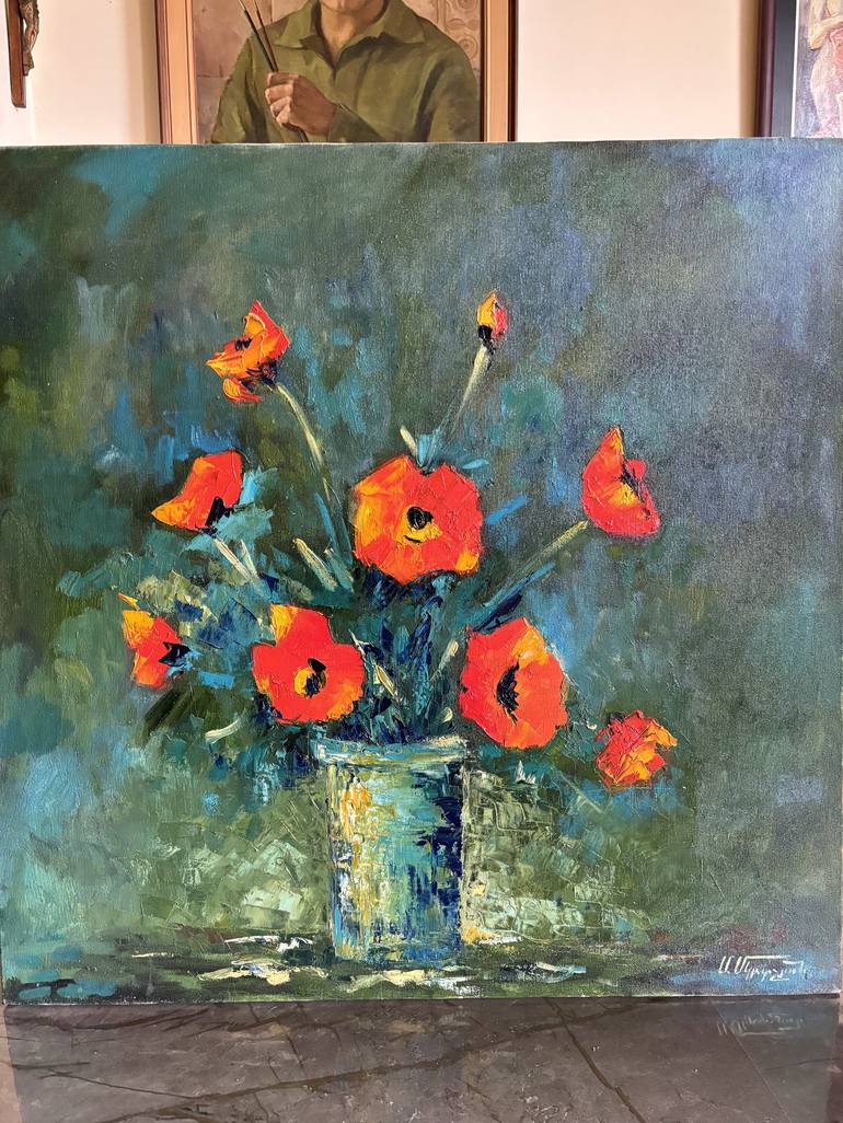 Original Modern Floral Painting by Narinart Armgallery
