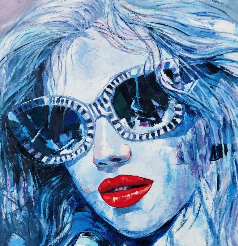 Original Impressionism Women Painting by Narinart Armgallery