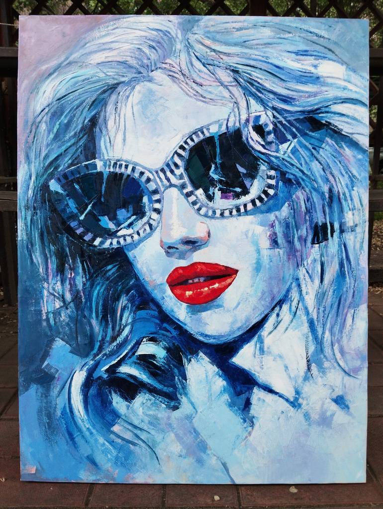 Original Impressionism Women Painting by Narinart Armgallery