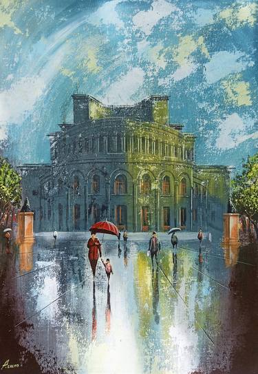 Original Architecture Paintings by Narinart Armgallery