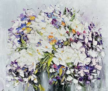 Original Modern Floral Paintings by Narinart Armgallery