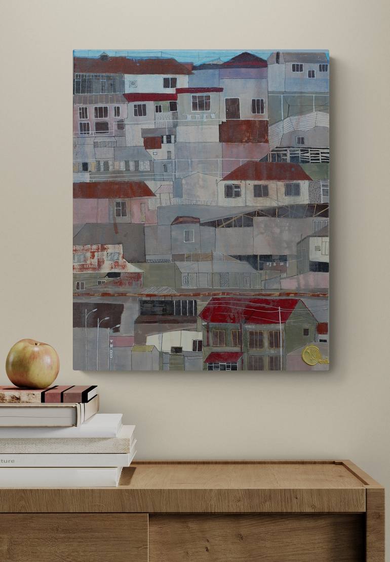 Original Impressionism Cities Painting by Narinart Armgallery