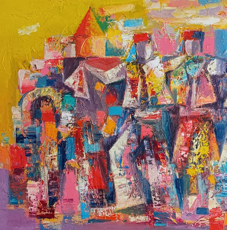 Original Abstract Music Painting by Narinart Armgallery