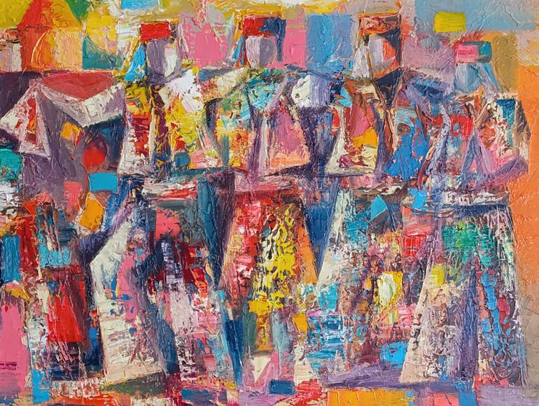 Original Abstract Music Painting by Narinart Armgallery