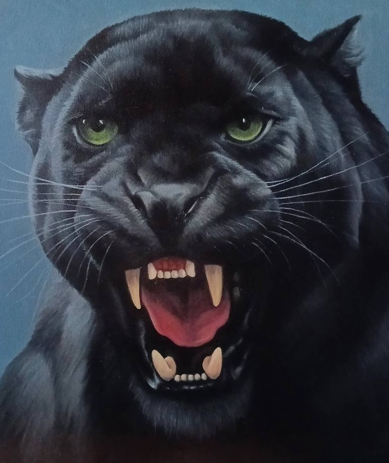 Original Photorealism Animal Painting by Narinart Armgallery