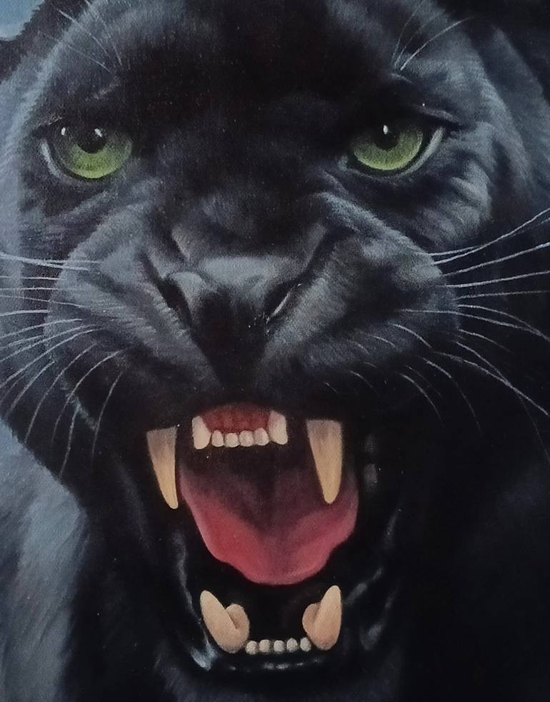 Original Photorealism Animal Painting by Narinart Armgallery